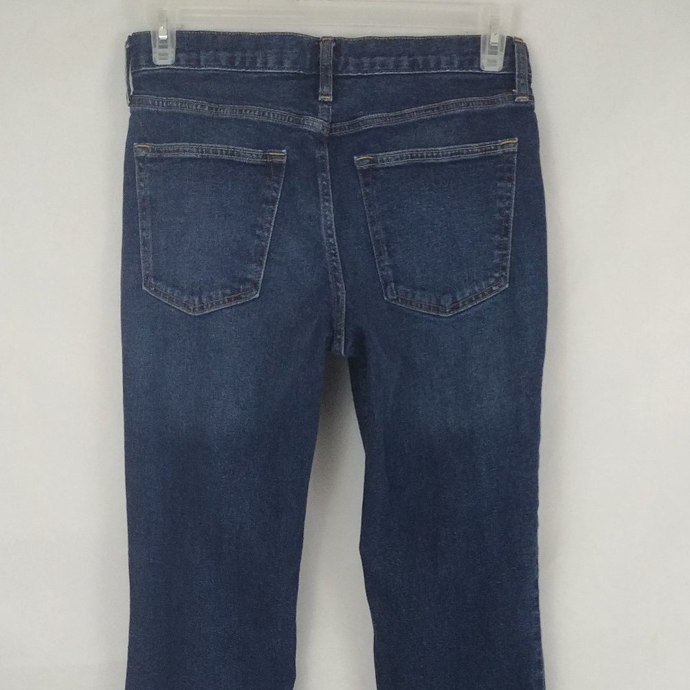 Old Navy Whiskered Distressed Bootcut Jeans 30x32 - Picture 4 of 9